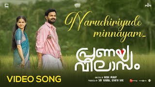 Naruchiriyude Minnayam Video Song  Pranaya Vilasam Arjun Anaswara Mamitha  Shaan Rahman Nikhil [upl. by Ddet434]