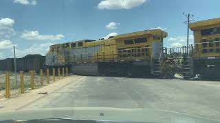 CLN Train Carrying Mineral Coal  Nampula Mozambique [upl. by Atteselrahc211]