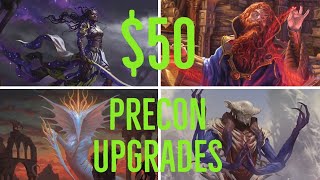 50 Upgrades for Commander Masters Precons Anikthea v Commodore Guff v Sliver Gravemother v Zhulodok [upl. by Niarb]