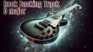 Going Home  Rock Backing Track in D major half time 130 bpm [upl. by Nlocnil811]