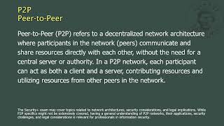 P2P  PeertoPeer [upl. by Mccullough639]