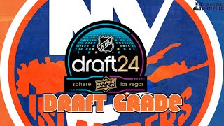 2024 Islanders Draft Grade [upl. by Nylaj]