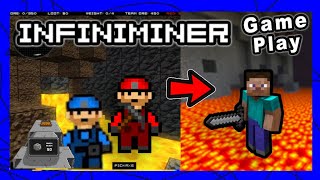 JUEGO INFINIMINER Padre De MINECRAFT [upl. by Eyma]