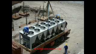 AIR COOLED CHILLER INSTALLATION [upl. by Eednac]