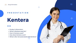 Kentera  Product information uses dosage mechanism  oxybutynin [upl. by Idnat57]