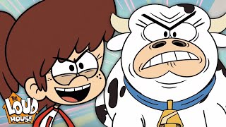 Every Moment the Loud Family Goes to Dairyland w Lincoln  30 Minute Compilation  The Loud House [upl. by Rachele]