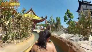 Etnaland DRAGON RIVER POV Onride [upl. by Akemat]