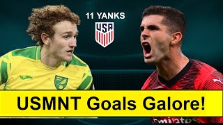 Pulisic Sargent amp Tillman on FIRE l USMNT Top 10 [upl. by Dallon1]