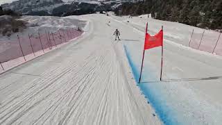 Gardenissima 2023  longest giant slalom  Val Gardena Gröden CB [upl. by Akenn]