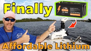 36v Lithium Battery for Trolling Motor LiTime Lithium [upl. by Eenerb217]