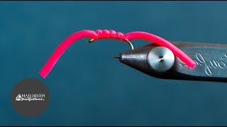 SQUIRMY WORMY Fly Tying Tutorial [upl. by Naivaj]