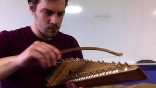 Bowed Psaltery Demonstration [upl. by Refynnej102]