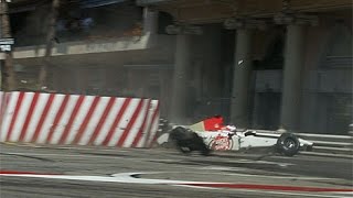 Jenson Button Crash Compilation in F1 [upl. by Henrietta]