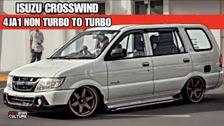 2005 ISUZU Crosswind XT Variant 4JA1 NonTurbo to Turbo  OtoCulture [upl. by Eelrak810]