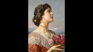 WLADYSLAW CZACHÓRSKI 18501911 Polish painter ✽ Schubert  Serenade [upl. by Beilul]