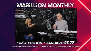 Marillion Monthly 1 Big news  End of year gig for YouTube subscribers [upl. by Aihsila]