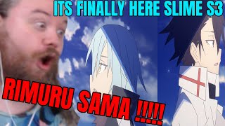 RIMURU SAMA BEST OP ISEKAI   Tensei shitara Slime Datta Ken Season 3 Episode 1 Reaction Homecoming [upl. by Tocs496]