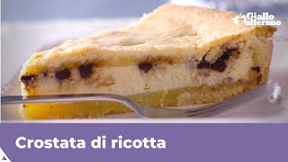 CROSTATA DI RICOTTA CON GOCCE DI CIOCCOLATO [upl. by Yendyc]