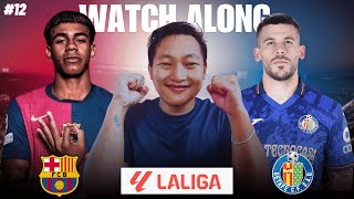 Barcelona VS Getafe  La Liga 202425 Season  Watch Along amp Live Reaction [upl. by Mchail281]