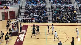 2019 3A State Boys Basketball Playoffs 1 Chinle wildcats vs 17 Show Low Cougars [upl. by Notlaw]