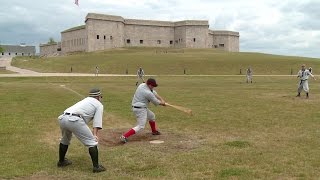 A friendly game of baseball 1861 style [upl. by Anairdna42]