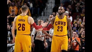 LeBron James to Kyle Korver Regular Season and Playoffs 201617 [upl. by Acinoev]