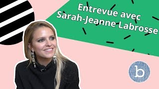 Entrevue beauté avec SARAHJEANNE LABROSSE  billie jean [upl. by Crowell]