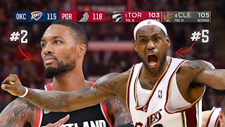 Every NBA Playoff Buzzer Beater Ranked [upl. by Madson]