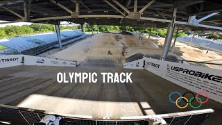 The 2024 Olympic BMX Track POV [upl. by Alorac78]