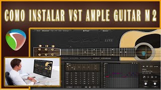 COMO INSTALAR VST AMPLE GUITAR M LITE 2 Como instalar cualquier VST o Plugins [upl. by Ariem]