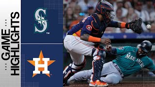 Mariners vs Astros Game Highlights 81923  MLB Highlights [upl. by Chariot]