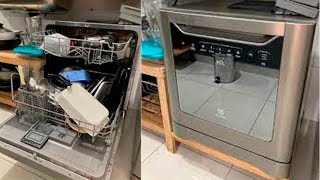 Lava louças Electrolux 8 serviços inox LE08S é boa Vale mesmo a pena comprála [upl. by Lindsy]