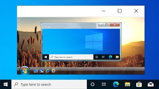 Installing Windows 10 on Windows Vista on Windows 10 [upl. by Bacchus]