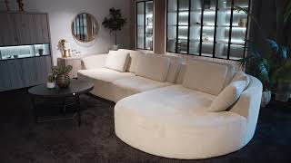 Easysofa  Hoeksalon Italio  Beige [upl. by Frants]