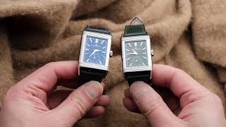 JaegerLeCoultre Reverso Tribute Small Seconds  Blue or Green [upl. by Ev]