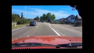 Land Cruiser 80 series 1HDT towing 10m trailer In cab sound video [upl. by Anirahc]