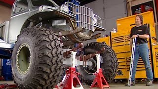 Building Sergeant Rocks Custom Suspension  Trucks S7 E19 [upl. by Armbrecht]