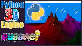 Making a simple 3D graphics engine in Python PyGame software renderer  devlog tutorial [upl. by Eirelav]