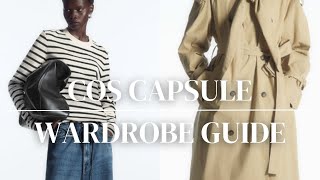 Every Minimalist Capsule Wardrobe Essential You Need from COS  Helen Tsokana [upl. by Rahm297]