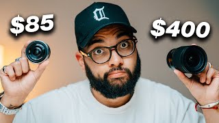 Best CHEAP Sony Lens for Video Sony 16mm vs Sigma 16mm [upl. by Eniagrom795]