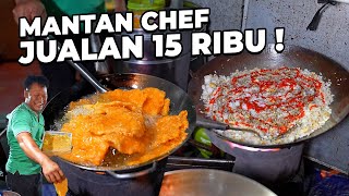 MANTAN CHEF INI BIKIN RESTO LAIN KETAR KETIR DENGAN PORSI JUMBONYA [upl. by Elleuqar]