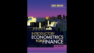 Introductory Econometrics for Finance Lecture 4 [upl. by Ellenehc]