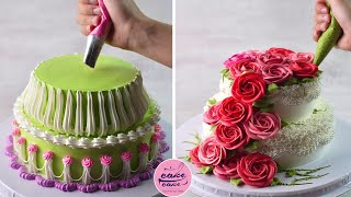 The Most Beautiful Wedding Anniversary Cake Decorating Ideas For You [upl. by Llenal]