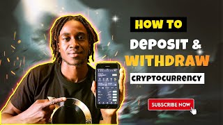 How to depositwithdraw cryptocurrency on Binance App 2023 [upl. by Hakkeber631]