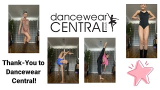 DANCEWEAR CENTRAL  Unboxing TryOn Review  Rate My biggest dancewear video yet [upl. by Imotih165]