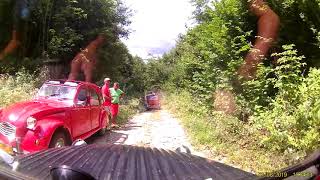 2CV off road in Croatia 2019 2CVforumgr [upl. by Snevets]