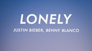 Justin Bieber amp benny blanco  Lonely Lyrics [upl. by Ennahteb]