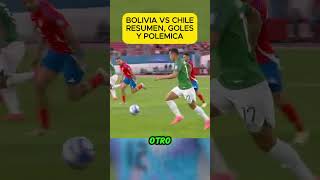 Resumen Bolivia vs Chile Goles eliminatorias 2024 eliminatorias copamundial chile bolivia [upl. by Kowal]