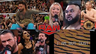 WWE RAW 23 SEPTIEMBRE 2024 RESUMEN Y RESULTADOS  JEY CAMPEON 👑 [upl. by Hodgkinson45]