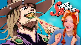 ДЖОДЖО  ПИЦЦА МОЦАРЕЛЛА АНИМАЦИЯ  JOJO  PIZZA MOZZARELLA  Song by Gyro Zeppeli [upl. by Euqinoj353]